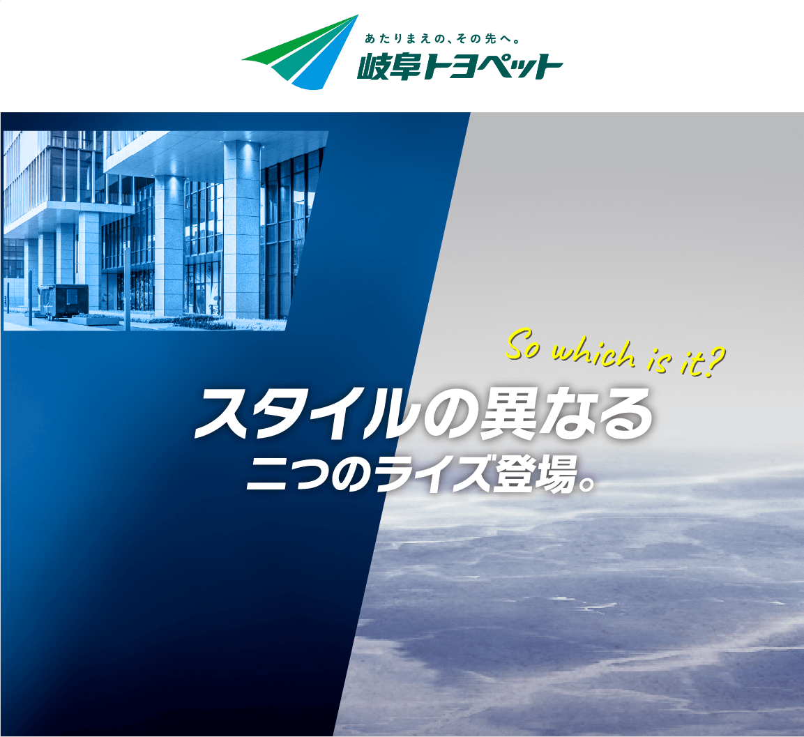 ライズ LMとライズ モデリスタエレガントアイススタイルが登場